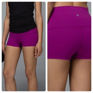 Lululemon Boogie Shorts Regal Plum Purple Yoga 2